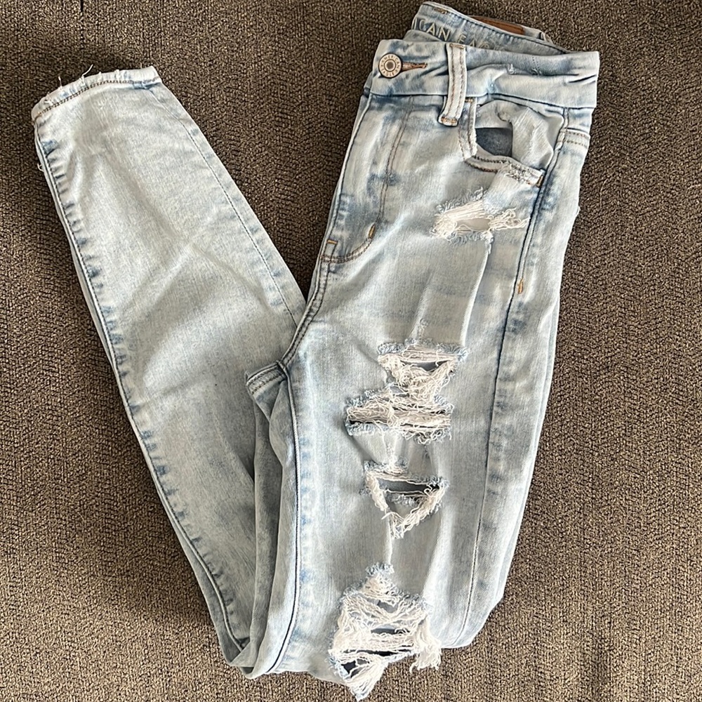 American eagle high rise jeggings